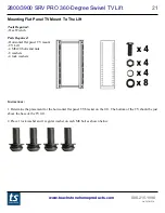 Предварительный просмотр 21 страницы Touchstone 32820 Owner'S Manual