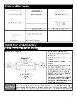 Preview for 4 page of Touchstone 80024 Owner'S Manual