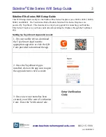 Preview for 3 page of Touchstone 80036 Wi-Fi Set-Up Manual