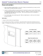 Preview for 13 page of Touchstone Sideline 80017 Owner'S Manual