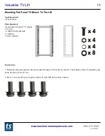 Предварительный просмотр 19 страницы Touchstone VALUELINE 30003 Owner'S Manual