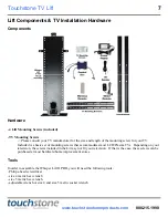 Preview for 7 page of Touchstone Whisper Lift II PRO Owner'S Manual