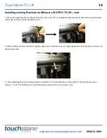 Preview for 14 page of Touchstone Whisper Lift II PRO Owner'S Manual