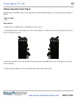 Preview for 15 page of Touchstone Whisper Lift II PRO Owner'S Manual