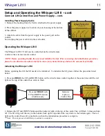 Предварительный просмотр 11 страницы Touchstone Whisper Lift II Owner'S Manual