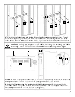 Предварительный просмотр 6 страницы Touchstone WS-G-01 Owner'S Manual