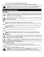 Предварительный просмотр 10 страницы Touchstone WS-G-01 Owner'S Manual