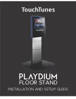 TouchTunes Playdium Installation And Setup Manual preview