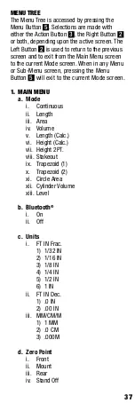 Preview for 37 page of TOUGHBUILT TB-H2-LM-165-BT Operating/Safety Instructions Manual