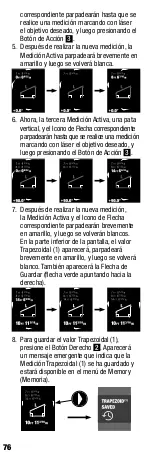 Preview for 76 page of TOUGHBUILT TB-H2-LM-165-BT Operating/Safety Instructions Manual