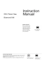 Предварительный просмотр 1 страницы TOUGHCUT DIAMOND 500 Instruction Manual