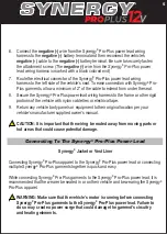 Preview for 5 page of Tourmaster Synergy Pro-Plus User Manual & Installation Manual