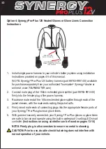 Preview for 12 page of Tourmaster Synergy Pro-Plus User Manual & Installation Manual