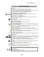 Preview for 4 page of TourPro Lighting ExtremeBeam 230 User Manual