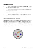 Preview for 8 page of TourPro Lighting LED Pin Spot User Manual