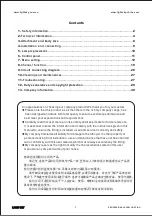 Preview for 3 page of TourPro Lighting LIGHT SKY F1000 PROFILE-50R Series User Manual