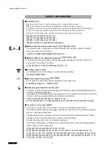 Preview for 4 page of TourPro Lighting LIGHT SKY F1000 PROFILE-50R Series User Manual