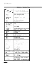 Preview for 6 page of TourPro Lighting LIGHT SKY F1000 PROFILE-50R Series User Manual