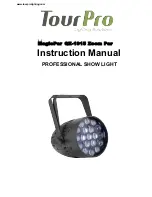 TourPro Lighting MagicPar QZ-1915 Instruction Manual preview