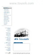 Preview for 12 page of tousek SWING 225 AEB/29 N Installation And Operating Manual