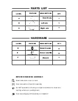 Preview for 2 page of TOV Abbey TOV-S6424 Assembly Instructions