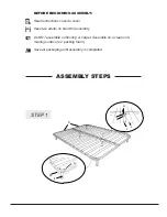 Preview for 3 page of TOV ARABELLE BED B97-TOV Assembly Instructions