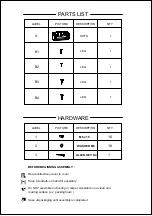 Preview for 2 page of TOV ARTI TOV- L44031 Assembly Instructions