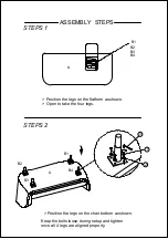 Preview for 3 page of TOV ARTI TOV- L44031 Assembly Instructions