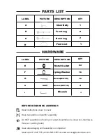 Preview for 2 page of TOV BEATRIX Assembly Instructions