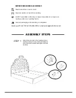 Preview for 3 page of TOV Carolina TOV-IHB68217 Assembly Instructions