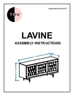 Preview for 1 page of TOV LAVINE Assembly Instructions