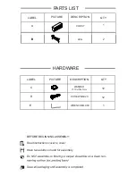 Preview for 2 page of TOV LAVINE Assembly Instructions