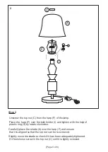 Preview for 3 page of TOV SERENGETI TOV-G18366 Assembly Instructions