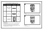 Preview for 2 page of TOV TOV-OC18222 Assembly Instructions