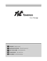 Tovenco Pinotage User Instructions preview