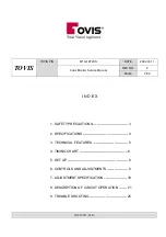 Preview for 2 page of Tovis MTG-1972XN Service Manual