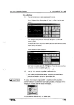 Preview for 277 page of TOWA LCM1010 Operation Manual