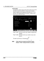 Preview for 286 page of TOWA LCM1010 Operation Manual