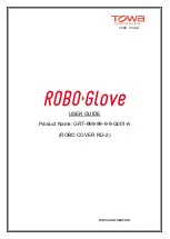 TOWA ROBO Glove RG-2 User Manual preview