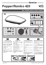 Preview for 1 page of TowCar Pepper 420 Quick Start Manual