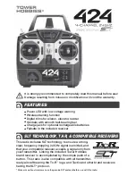 Tower Hobbies 424 User Manual preview