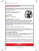 Preview for 18 page of Tower Hobbies BM14001 Safety And Instruction Manual