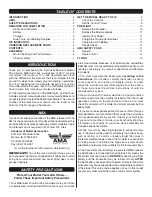 Preview for 2 page of Tower Hobbies Millennium Master Rx-R Instruction Manual