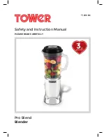 Tower Hobbies Pro Blend T12002N Safety And Instruction Manual preview