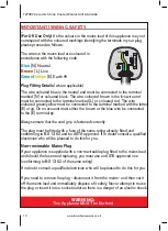 Preview for 12 page of Tower Hobbies T27007 Safety And Instruction Manual