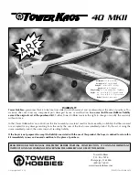 Tower Hobbies TOWA2052 Manual preview