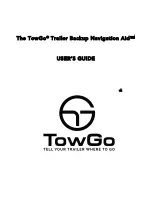 TowGo Trailer Backup Navigation Aid User Manual предпросмотр