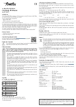 Предварительный просмотр 2 страницы TowiTek 2564475 Operating Instructions