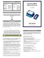 TowiTek RFC10 User Manual preview