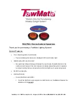 TowMate PLC2 Series Manual To Operations preview